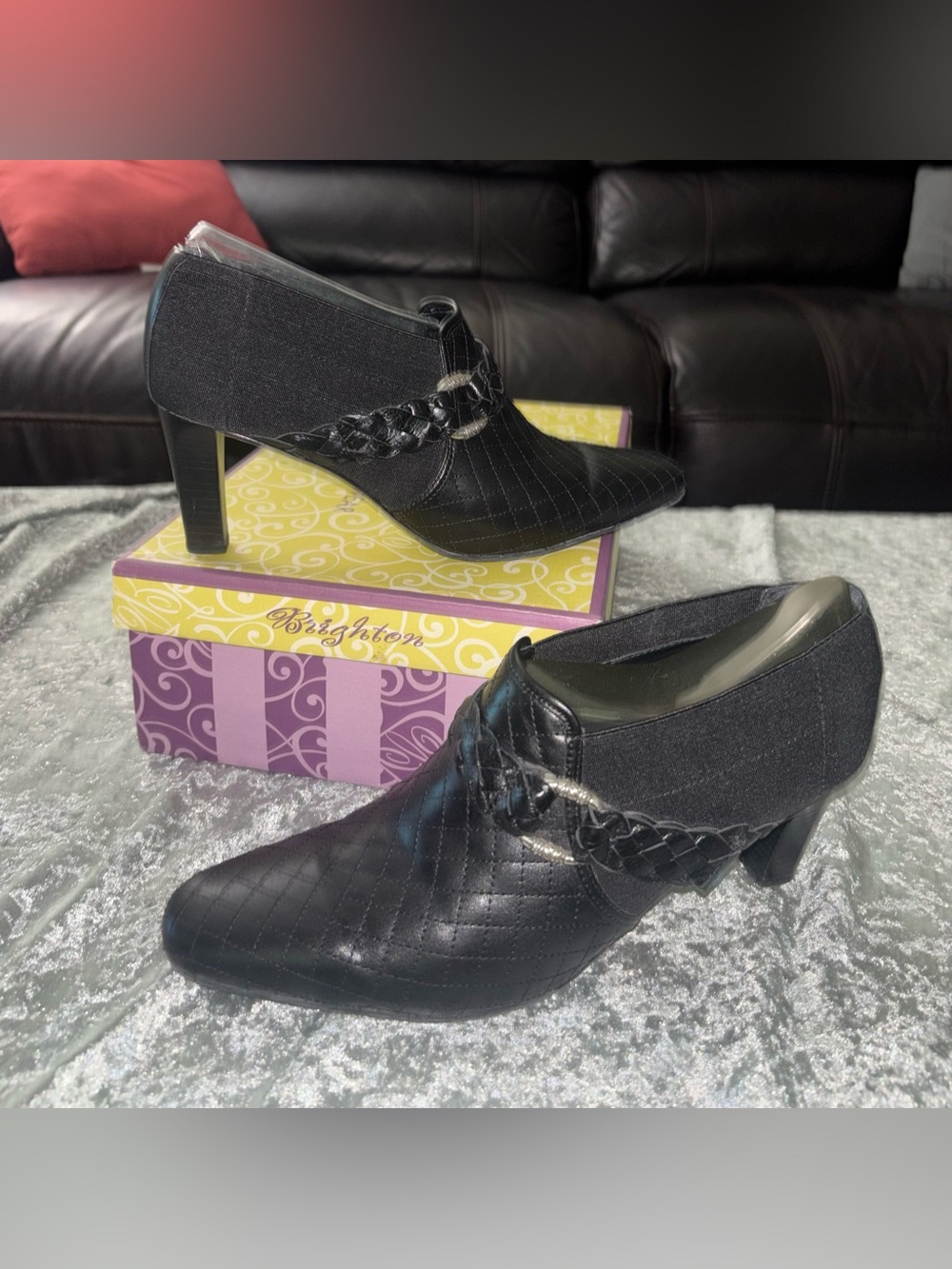 Brighton Black Shoes Heels